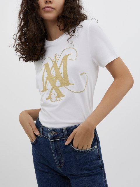 Біла футболка MAX&CO : фото 1 - Invogue