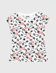 Белая футболка MOSCHINO KIDS: фото - Invogue