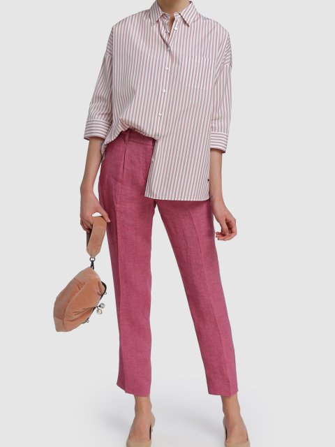 Розовые брюки WEEKEND MAX MARA: фото 1 - Invogue