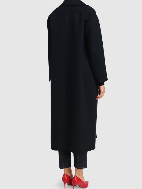 Черное пальто MAX MARA: фото 2 - Invogue