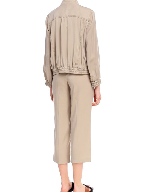 Бежевая куртка MARELLA: фото 2 - Invogue