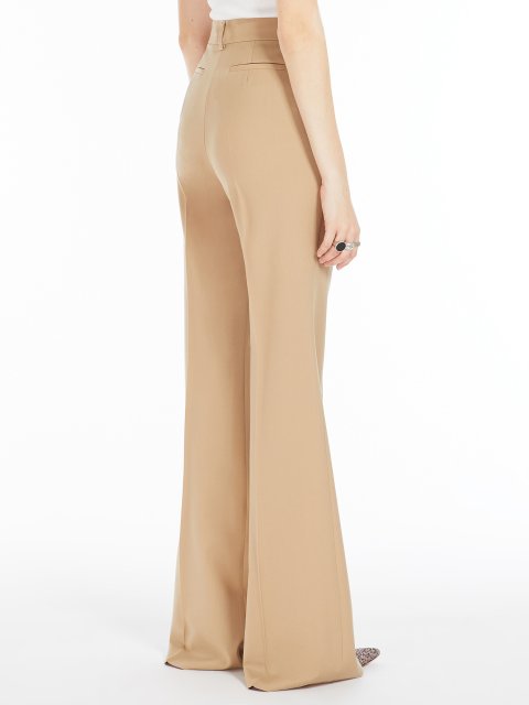 Бежеві брюки SPORTMAX : фото 2 - Invogue