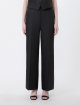 Черные брюки со стрелками Weekend Max Mara из льна: фото 2 - Invogue