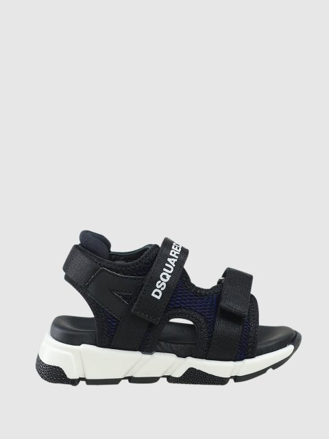 Чорні босоніжки DSQUARED KID : фото - Invogue