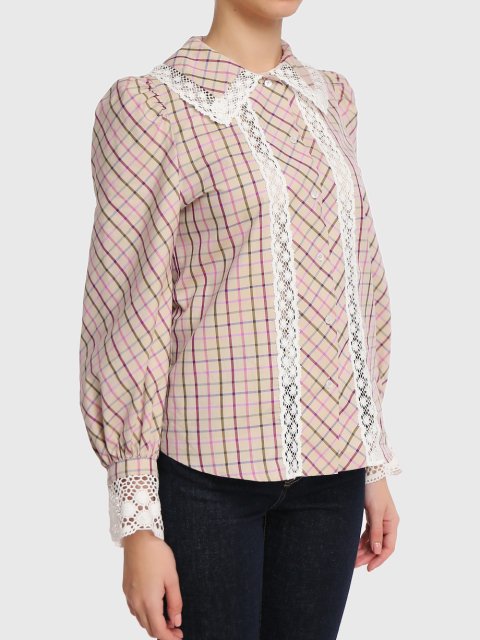 Бежева сорочка WEEKEND MAX MARA : фото 2 - Invogue