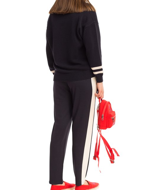 Синий свитер WEEKEND MAX MARA: фото 4 - Invogue