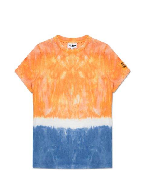 Помаранчева футболка KENZO: фото - Invogue