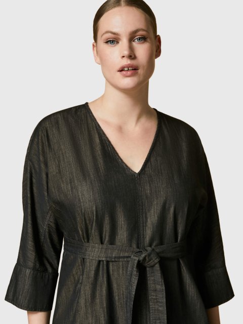 Чорна сукня MARINA RINALDI : фото 2 - Invogue