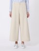 Бежеві брюки WEEKEND MAX MARA бавовняні: фото 2 - Invogue