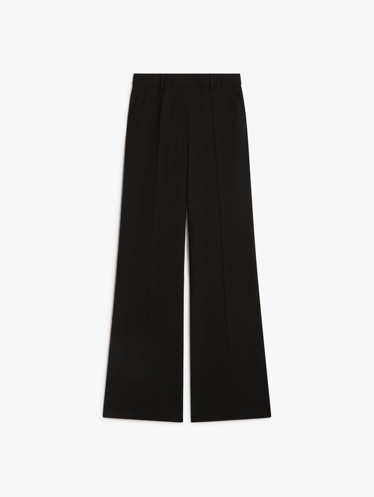 Черные брюки Sportmax клеш: фото - Invogue