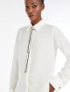 Біла сорочка Max Mara шовкова: фото 4 - Invogue