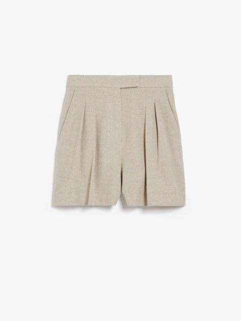 Бежеві шорти MAX MARA : фото - Invogue