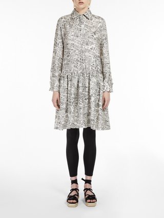 Розовое платье MAX MARA: фото 1 - Invogue