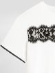 Біла футболка зі стразами Dolce&Gabbana з бавовни: фото 3 - Invogue