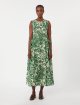 Зелена сукня Max Mara з рамі: фото 3 - Invogue