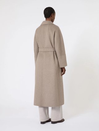 Серое пальто MAX MARA из шерсти: фото 3 - Invogue