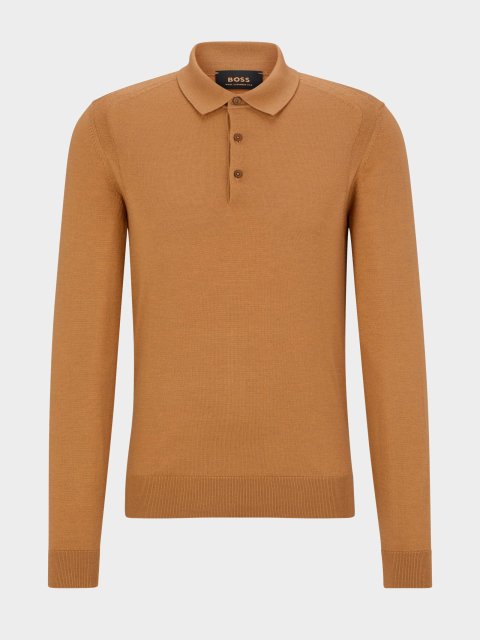 Бежевий светр BOSS: фото - Invogue