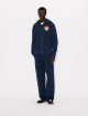 Тёмно-синие штаны Kenzo из хлопка: фото 1 - Invogue