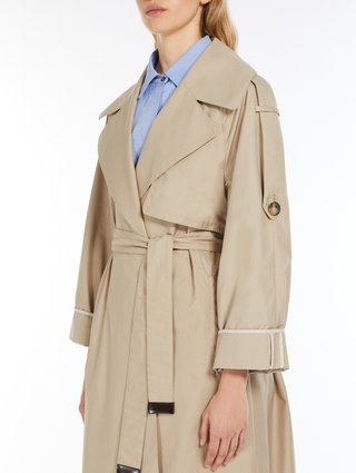 Бежевий тренч Max Mara оверсайз: фото 4 - Invogue