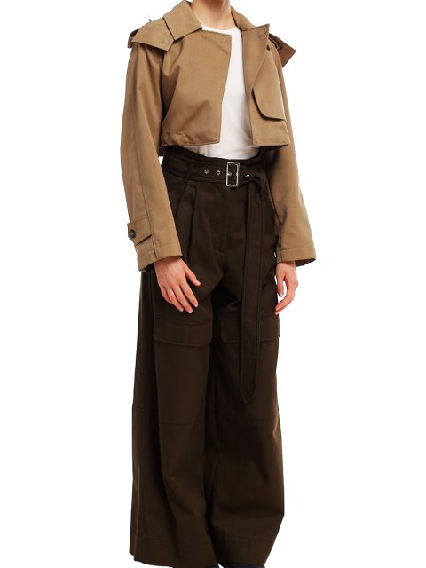 Коричневые брюки WEEKEND MAX MARA: фото 1 - Invogue