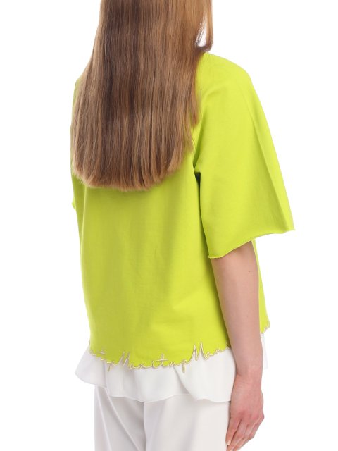 Жовта футболка MAX&CO : фото 6 - Invogue