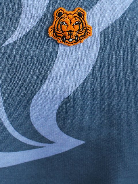 Голубой свитшот KENZO: фото 5 - Invogue