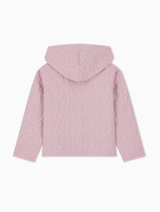 Лиловая куртка Emporio Armani из полиэстера: фото 1 - Invogue