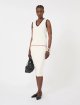Білий топ Max Mara з суміші віскози: фото 1 - Invogue