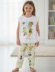 Комплект для девочек футболка и леггинсы Tinkerbell Monnalisa: фото 1 - Invogue