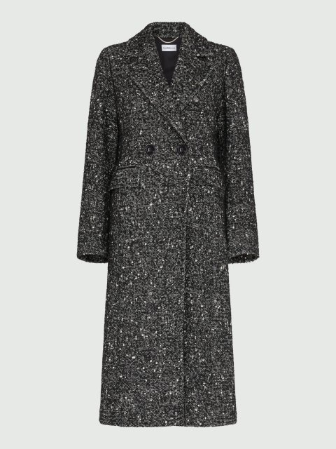 Черное пальто MARELLA: фото - Invogue