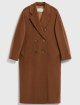 Коричневе пальто MAX MARA : фото - Invogue