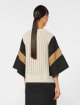 Бежевий светр з фактурною в’язкою Max Mara з льону: фото 3 - Invogue