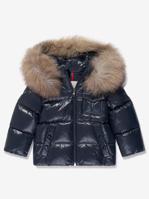 Синя куртка MONCLER ENFANT : фото - Invogue