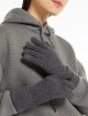 Темно-сірі рукавички Weekend Accessories з вовни: фото 1 - Invogue