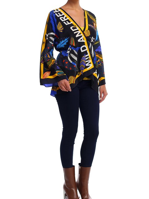 Жёлтый топ MARC CAIN: фото 3 - Invogue