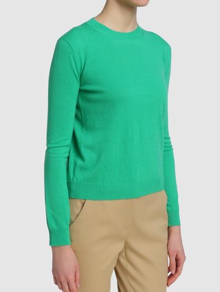 Зелёный свитер WEEKEND MAX MARA: фото 3 - Invogue