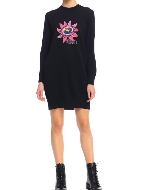 Чорна сукня KENZO : фото 7 - Invogue