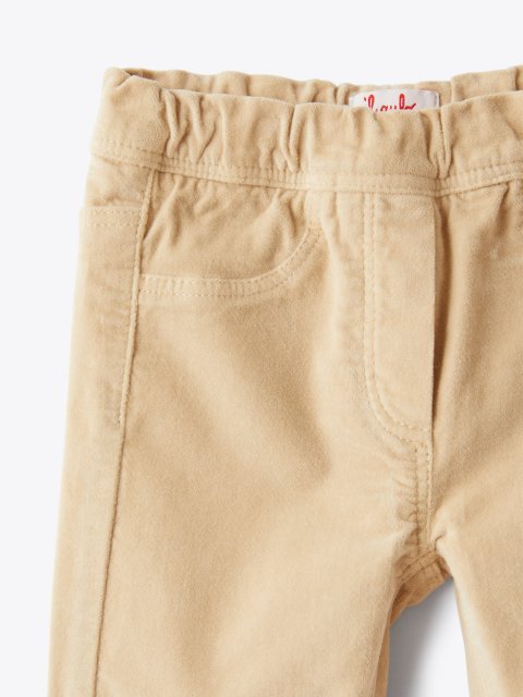 Бежеві штани IL GUFO : фото 2 - Invogue