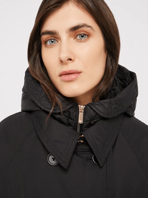 Черное пальто PENNYBLACK: фото 4 - Invogue