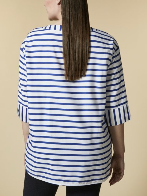 Белая блуза MARINA RINALDI: фото 1 - Invogue