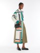 Спідниця кольору хакі WEEKEND MAX MARA з принтом: фото 3 - Invogue