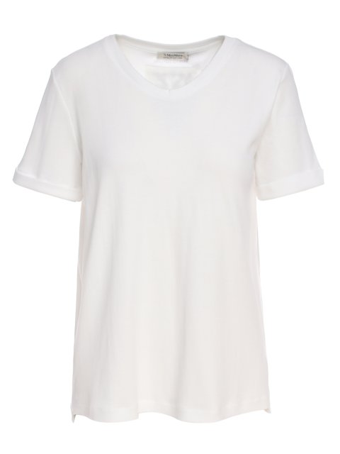 Біла футболка MAX MARA : фото 2 - Invogue