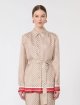 Шовкова сорочка MAX MARA з візерунком: фото 2 - Invogue