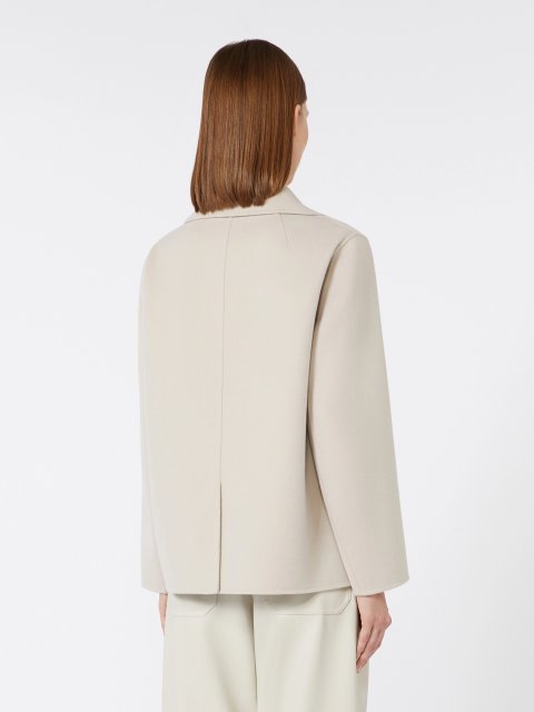 Бежевий жакет MAX MARA з чистої вовни: фото 3 - Invogue