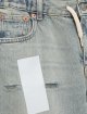 Светло-серые джинсовые шорты MM6 Maison Margiela из хлопка: фото 2 - Invogue