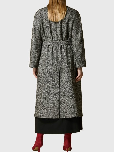 Чорне пальто MARINA RINALDI : фото 1 - Invogue