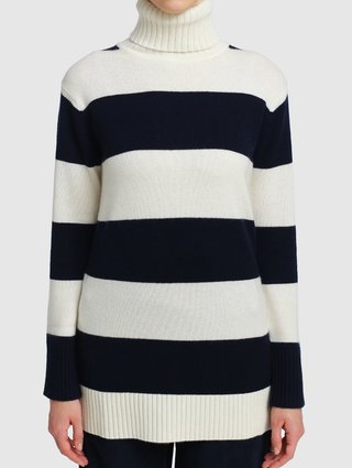 Белый свитер MAX MARA: фото 3 - Invogue