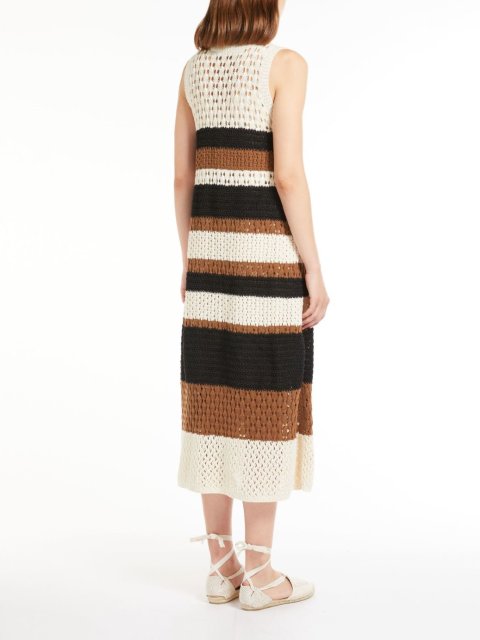 Коричневое платье WEEKEND MAX MARA: фото 2 - Invogue