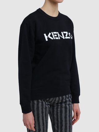 Чёрный свитшот KENZO: фото 3 - Invogue