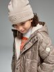 Перламутрова шапка EMPORIO ARMANI KIDS з вовни та акрилу: фото 1 - Invogue
